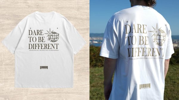 Dare to Be T-Shirt (White)
