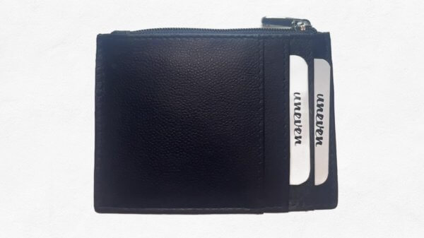 Monedero + Tarjetero Negro (Piel) RFID - Imagen 2