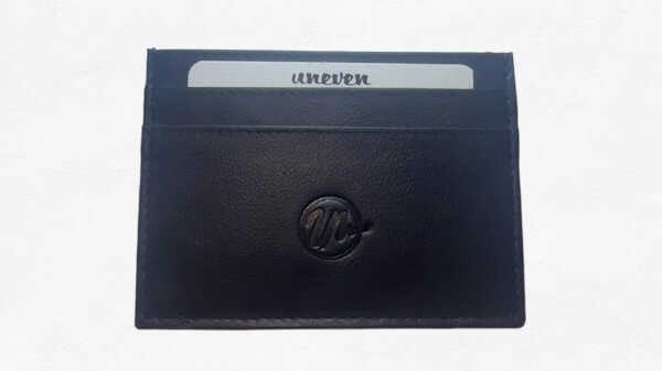 Tarjetero Negro (Piel) RFID