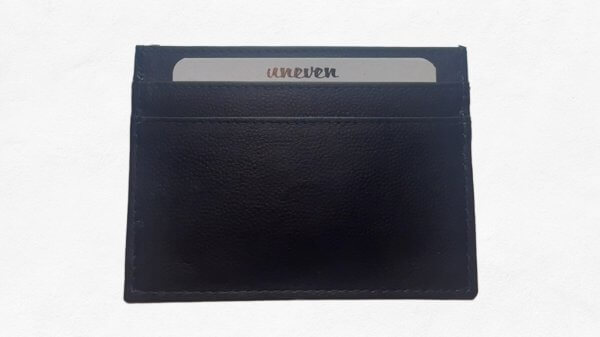 Tarjetero Negro (Piel) RFID - Imagen 2