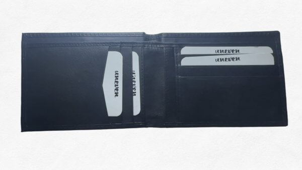 Cartera Negra (Piel) RFID - Imagen 2